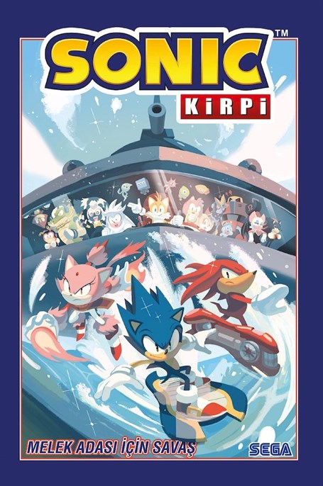 Kirpi Sonic Cilt 3 : Melek Adası İçin Savaş